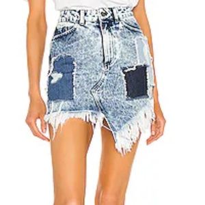 Retrofete denim skirt